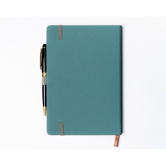 Notes A5 w linie Peterson NOT-6-LN-52 zielony