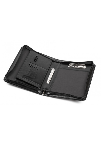 Teczka na dokumenty z eko skóry Vip Collection AK-06 czarna