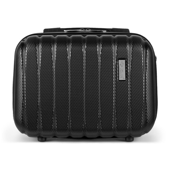 Kuferek podróżny ABS Solier STL902 czarny