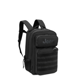 Plecak na laptopa z poliestru Delsey Jeep JS010B czarny