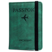 Etui na paszport z eko skóry Peterson EP-01 zielone