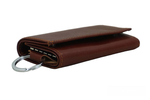 Etui na klucze skórzane Barberini's 7023-6 brązowe