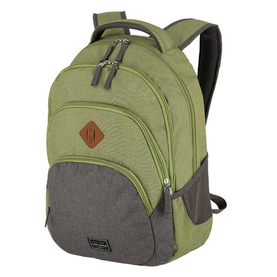 Plecak na laptopa Travelite Basics Melange zielony