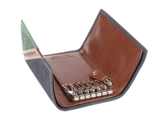 Etui na klucze Beverly Hills Polo Club BH-375 granatowe