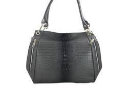 Torebka damska shopper Barberini's 858-28 ciemnoszara