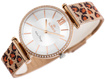 Zegarek damski fashion G. Rossi 12964B-3D3 różowe złoto