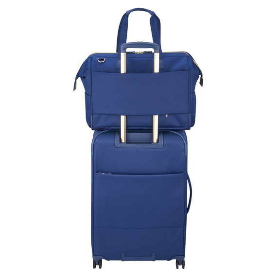 Torba na laptopa damska Delsey Montrouge niebieska