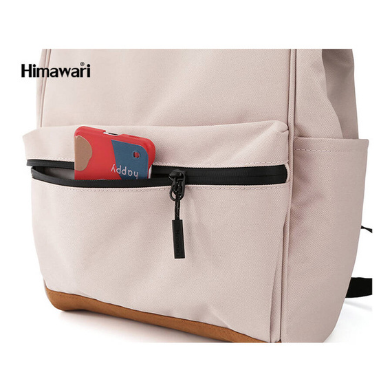 Plecak damski na laptopa Himawari 124 pomarańczowy