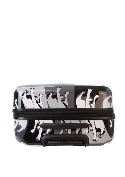 Walizka duża ABS Saxoline Bulldog Mono 78 czarna