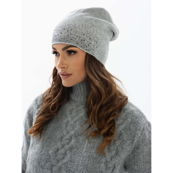 Czapka zimowa damska Peterson HAT-01 szara