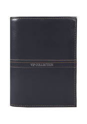 Portfel męski skórzany Vip Collection Palermo 59 szary