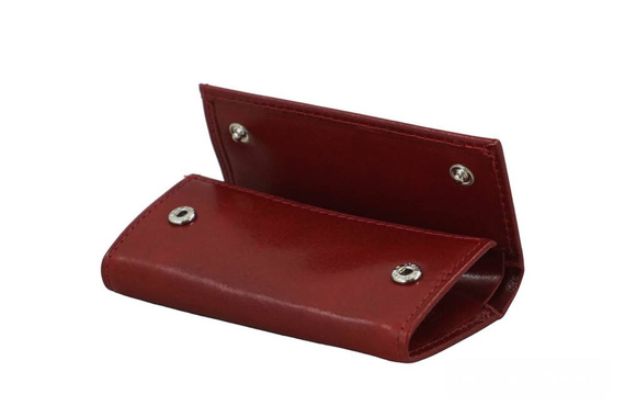 Etui na klucze skórzane Barberini's 7023-13 czerwone