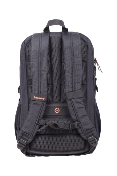 Plecak na laptopa z poliestru Discovery Path czarny