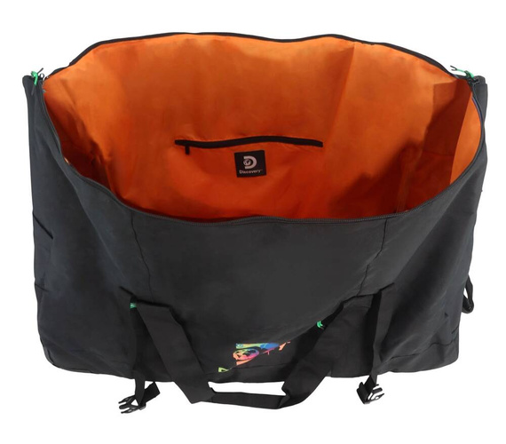 Torba podróżna z poliestru Discovery Drive 12114 czarna